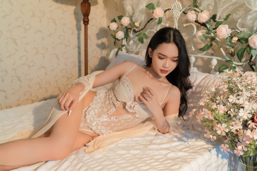 Ambiente íntimo de boudoir